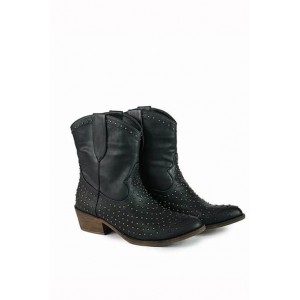 Ana Lublin trendy winter Texan boots with studs
