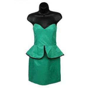 Emadora women's green dress...