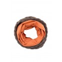 Ekosan beautiful four strips cotton braid scarf