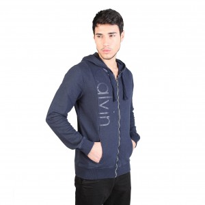 Calvin Klein trendy men's hooded sweatshirt