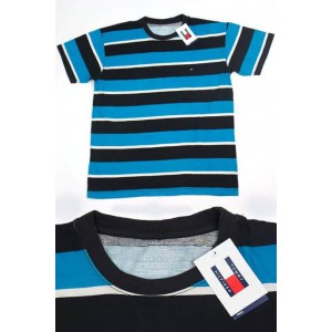 Men's Tommy Hilfiger wide stripe t-shirt.