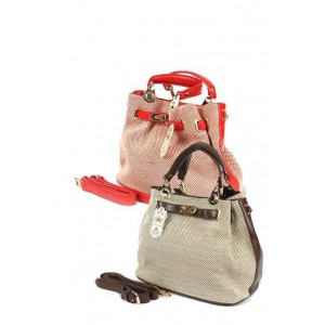 Fashion Only fabric tote bag with long strap